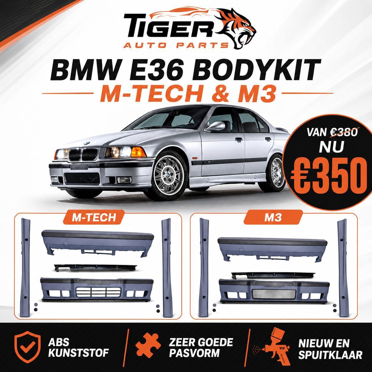 Acties bij Tiger Auto Parts