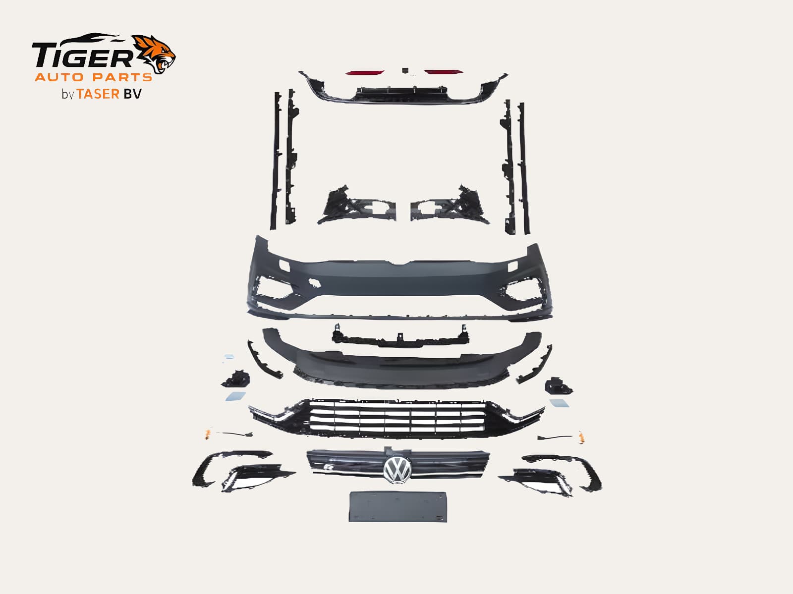 Volkswagen Golf 7.5 R-look bodykit set 2017-2020