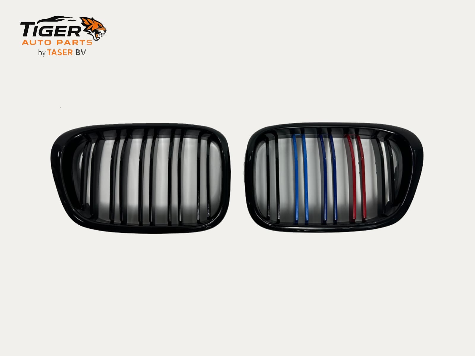 BMW E39 grillen set met M-kleuren (1996-2000)