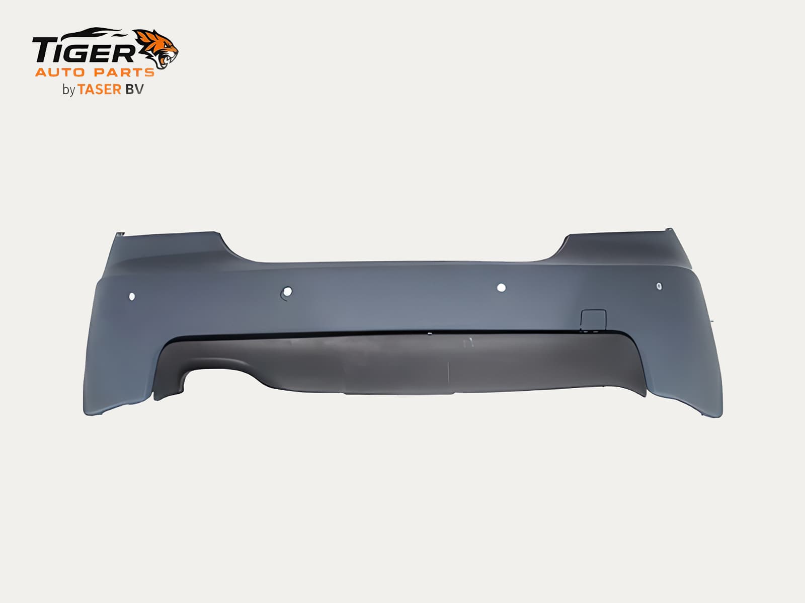 BMW E60 Sedan achterbumper M-Tech compleet 24mm dubbel uitlaat 2003-2006