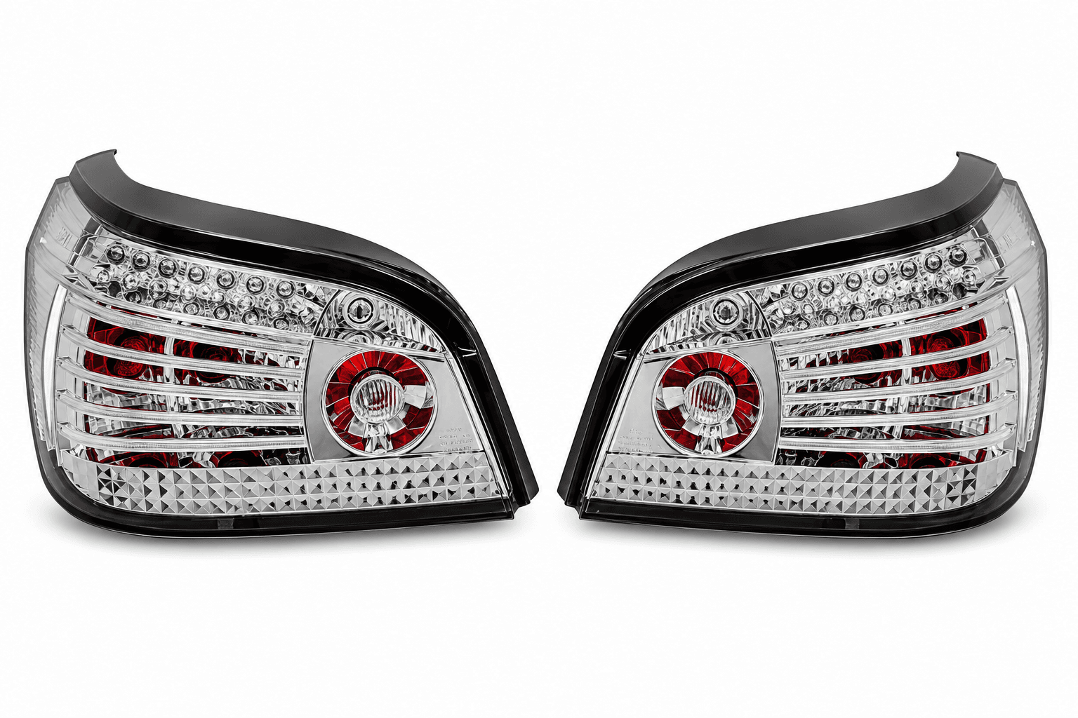 BMW E60 LED achterlichten set wit 2003–2006