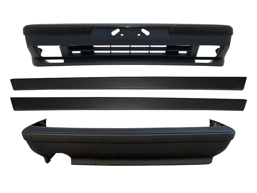 BMW 5-SERIE E34 88-95 BODY KIT ACHTERBUMPER DUBBEL UITLAAT + SIDESKIRTS ///M-TECH