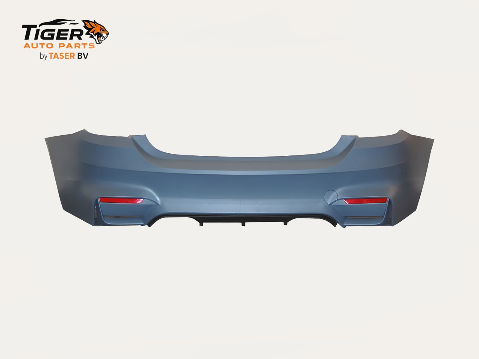 BMW F32 2013-2020 ACHTERBUMPER M4-LOOK MET PDC VOOR DUBBELE UITLAAT LINKS + RECHTS