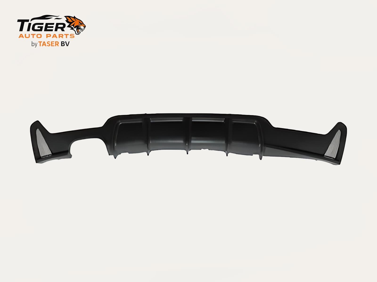 BMW 4-SERIE F36 14-20 ACHTERBUMPER DIFFUSER ///M-PERFORMANCE STIJL MET DUBBELE UITLAAT