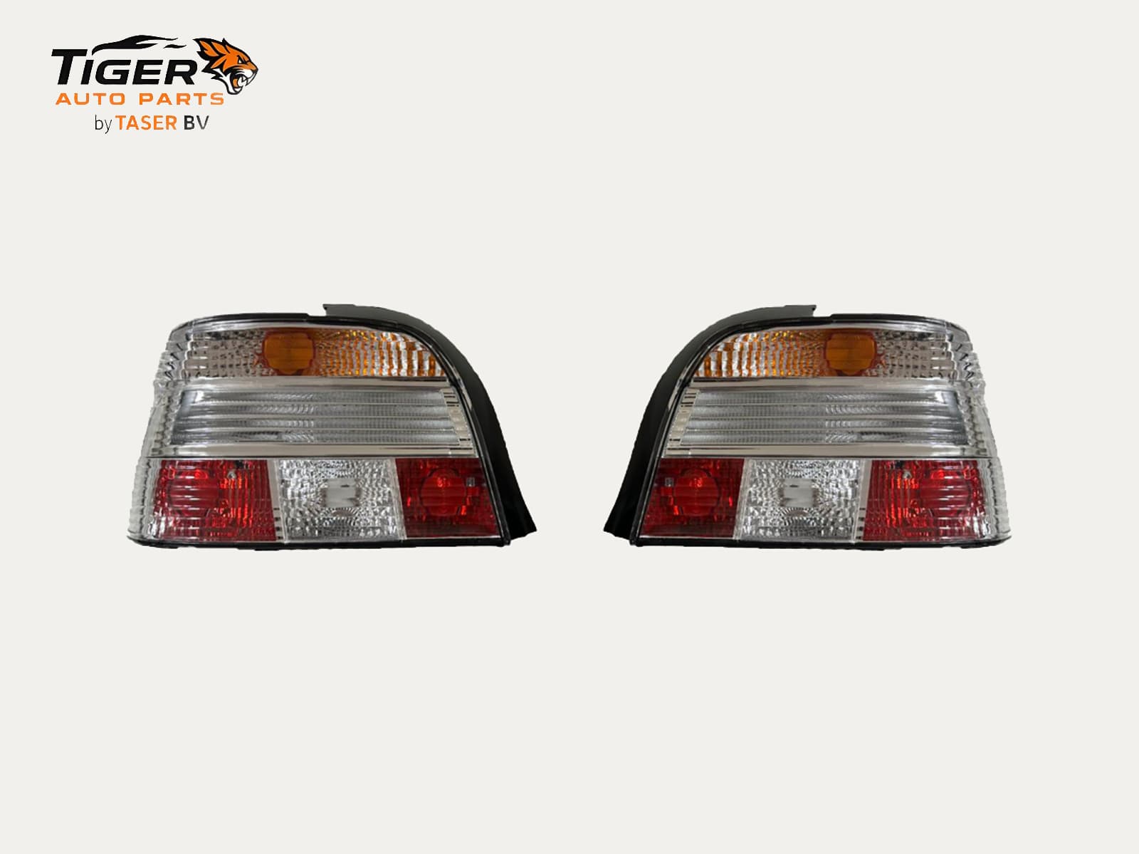 BMW E39 LED achterlichten Hella look wit set (1996-2003)