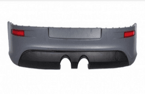 VW GOLF 5 ACHTERBUMPER MET DUBBELE UITLAAT R32 LOOK