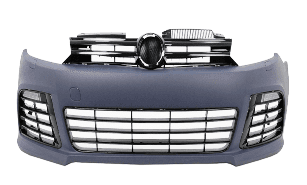 VW GOLF 6 VOORBUMPER MET GRILLE R20 LOOK